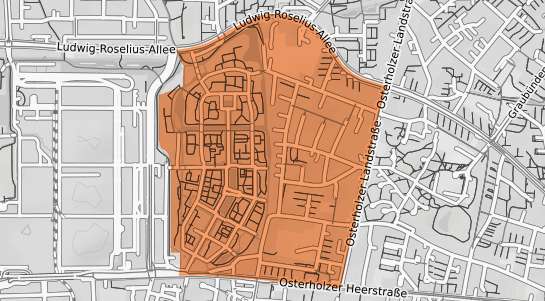 Mietspiegelkarte Bremen Ellener Feld